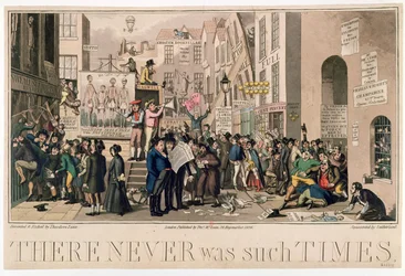 "Det var aldrig sådana tider", 1826 (akvatint)